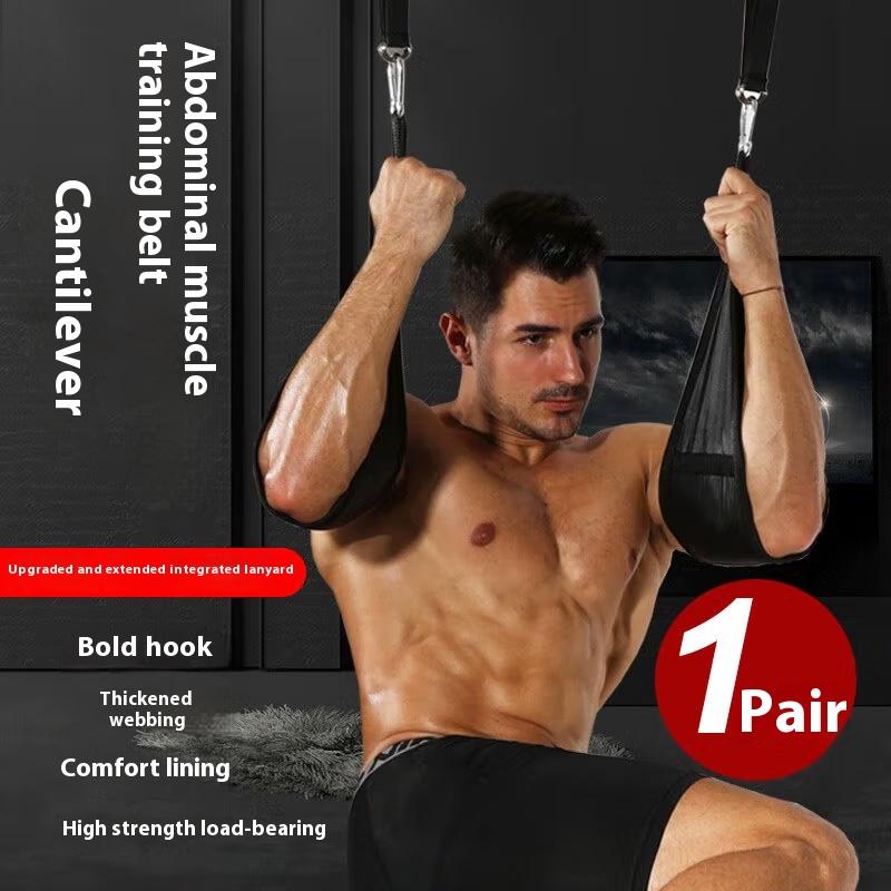 Sports Equipment List - 新しい 1 ペア高耐久耐裂性 AB スリングストラップサスペンションフィットネスプルアップバー吊り下げレッグライザージムホームフィットネス機器