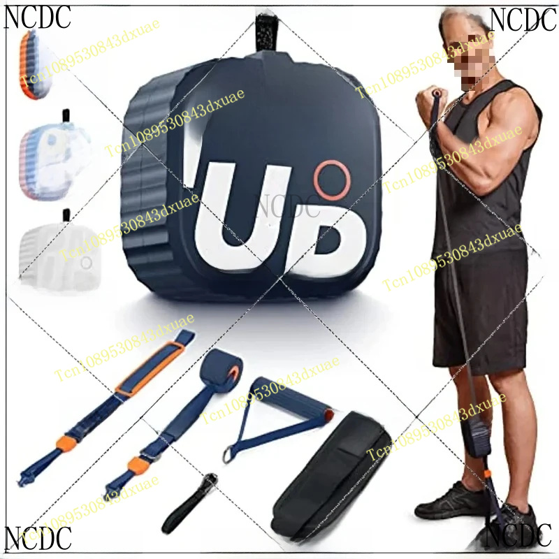 Sports Equipment For Home - ホームフィットネス機器 4.4-44ポンド調整可能抵抗バンド ポータブルポケットジムシステム UNITREE PUMP アプリ対応