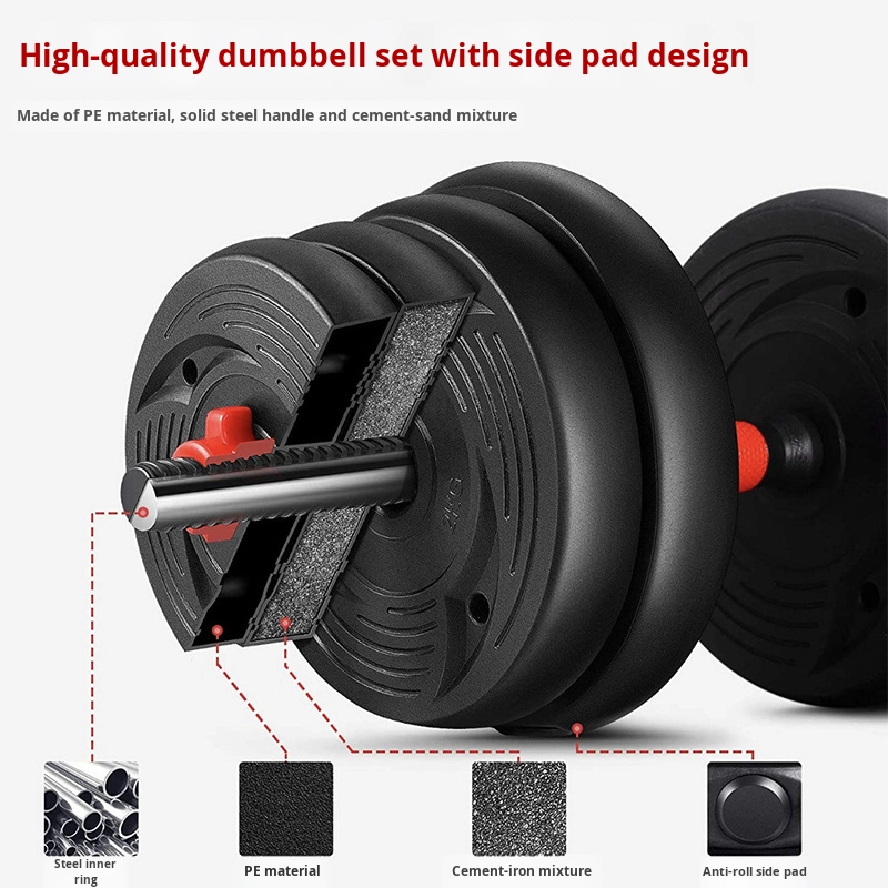 メンズホームフィットネス調整可能ウェイトダンベルセットスチー - Sports Equipment For Home のレビューと価格