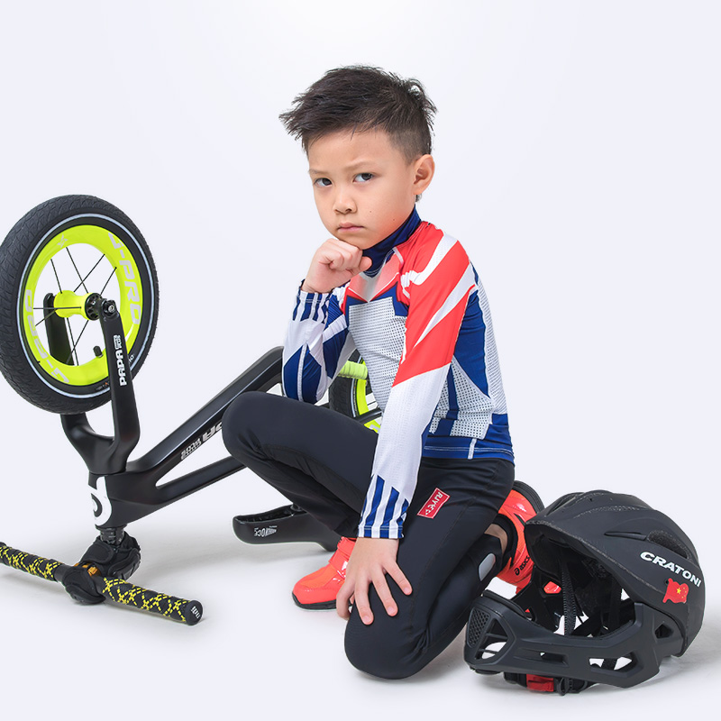 2021 サイクリングジャージセット子供のための通気性スポー - Balance Bike Kids のレビューと価格