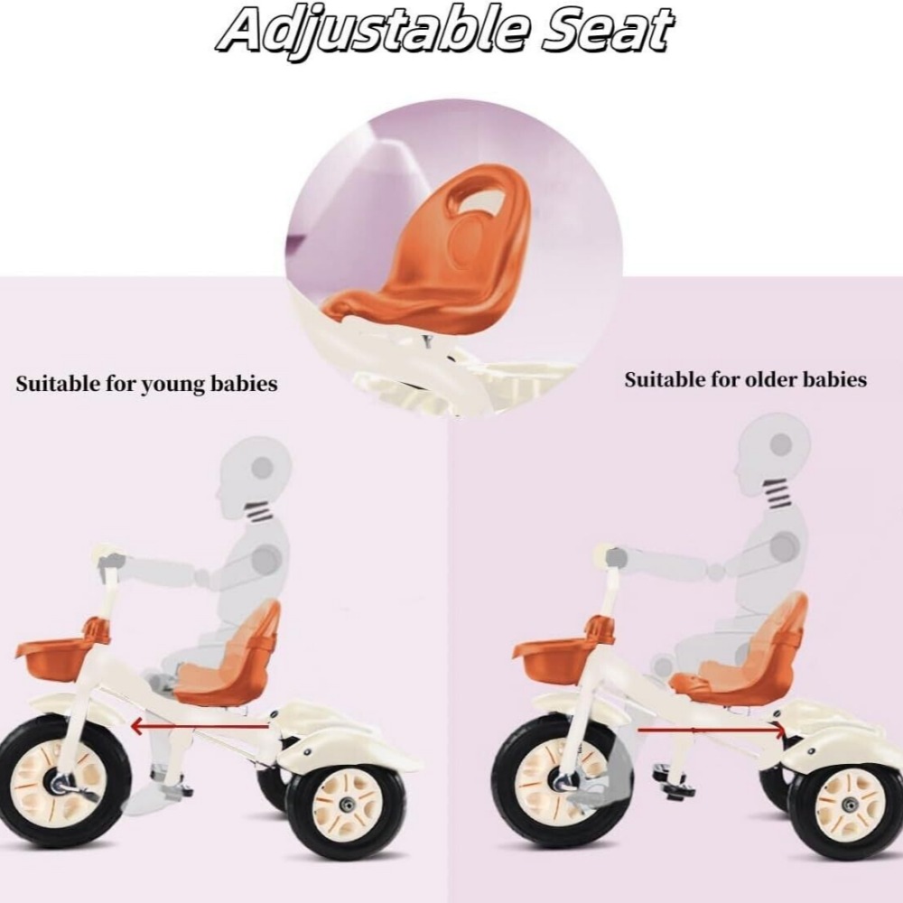 2 in 1 幼児用三輪車 子供用トライク プッシュハンドル - Balance Bike Kids のレビューと価格