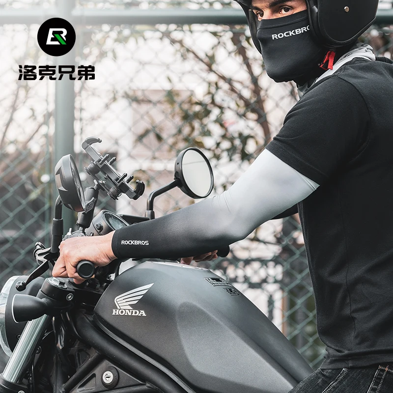 Rockbros-スポーツ用アイスシルクアームスリーブ、サイ - Sports Equipment Supplies のレビューと価格