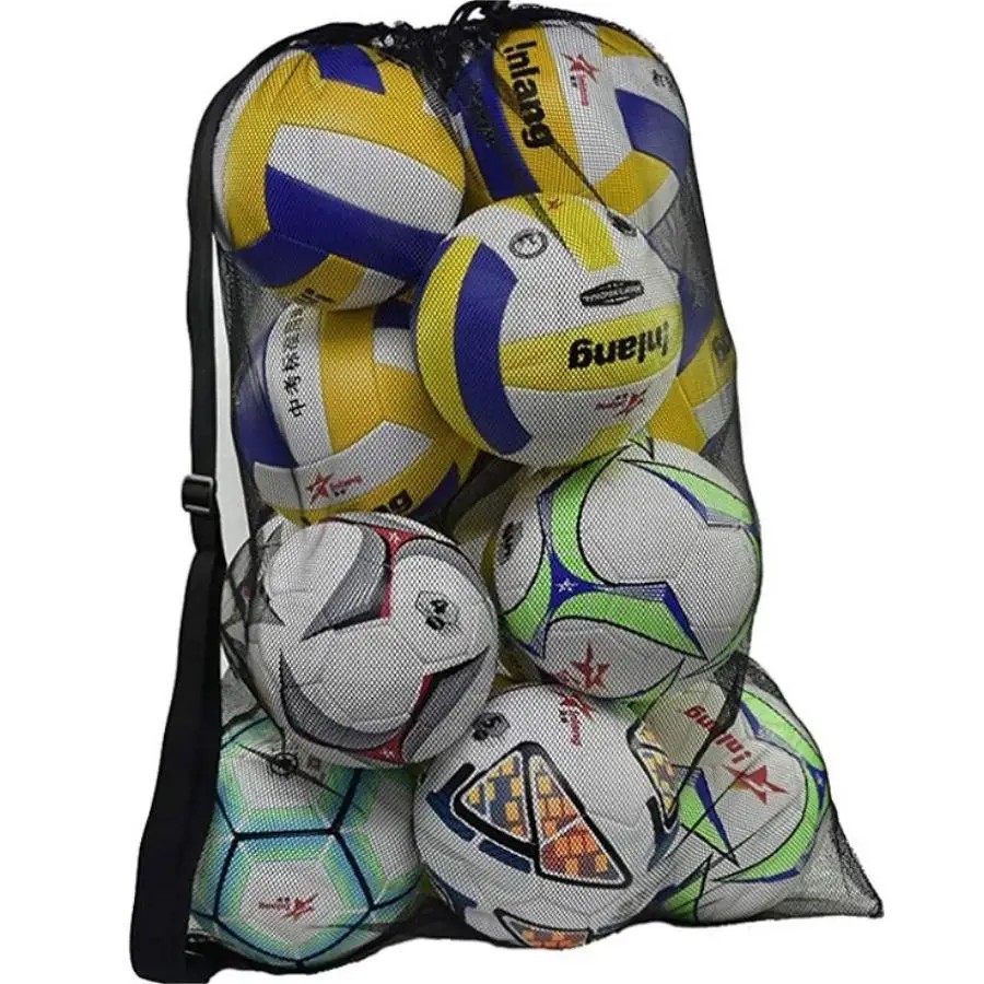 ショルダーストラップ付きの大きなメッシュスポーツバッグ、バス - Sports Equipment Store のレビューと価格