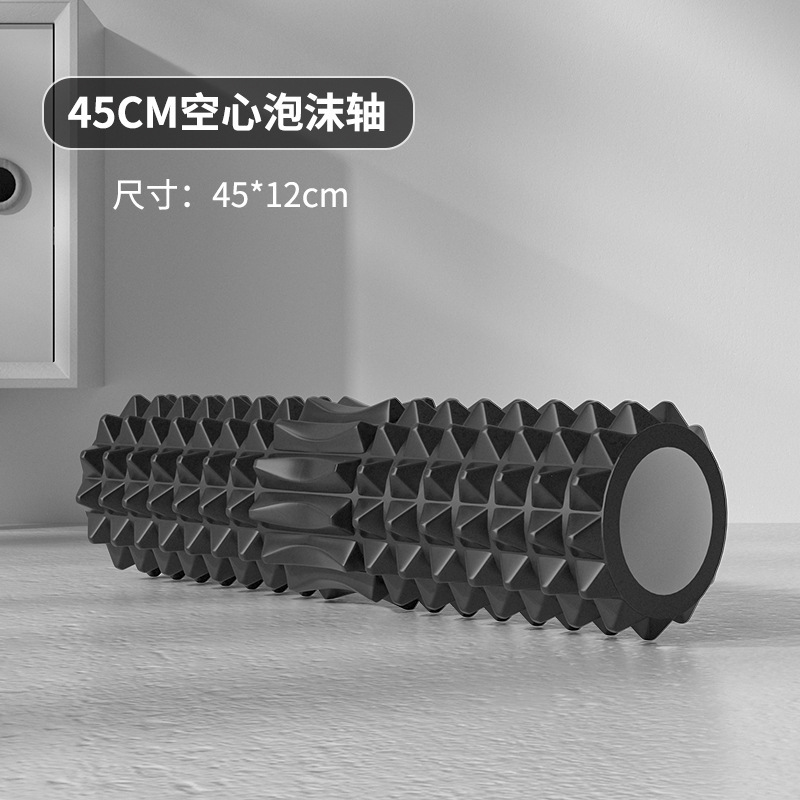 中空フォームローラー 45 センチメートルヨガブロックマッサ - Sports Equipment Supplies のレビューと価格