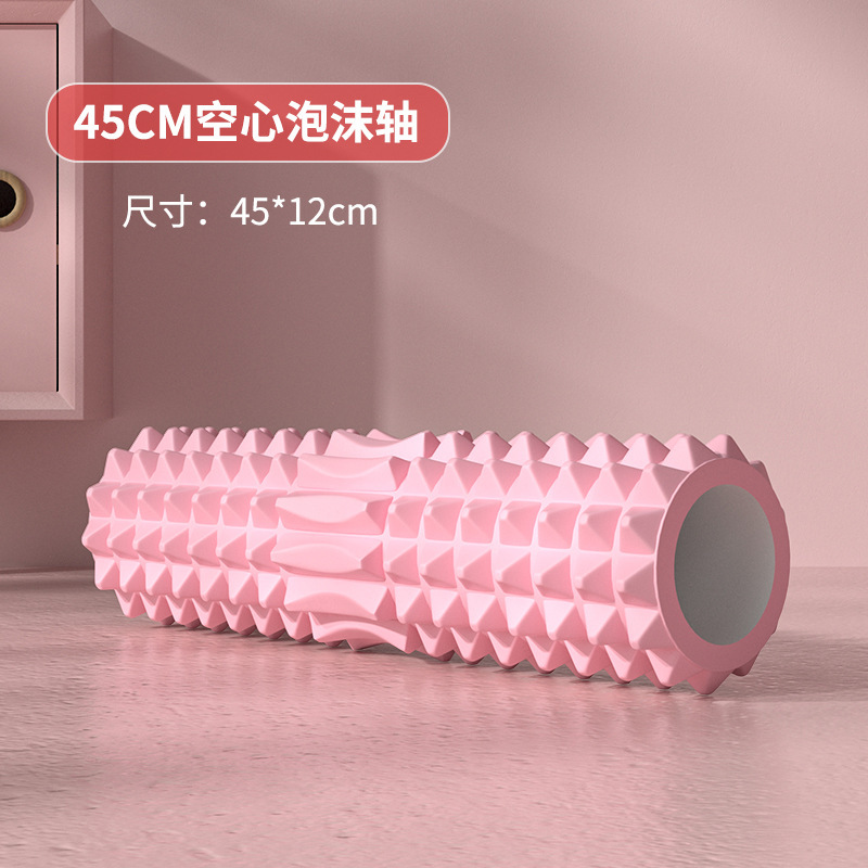 中空フォームローラー 45 センチメートルヨガブロックマッサ - Sports Equipment Supplies のレビューと価格