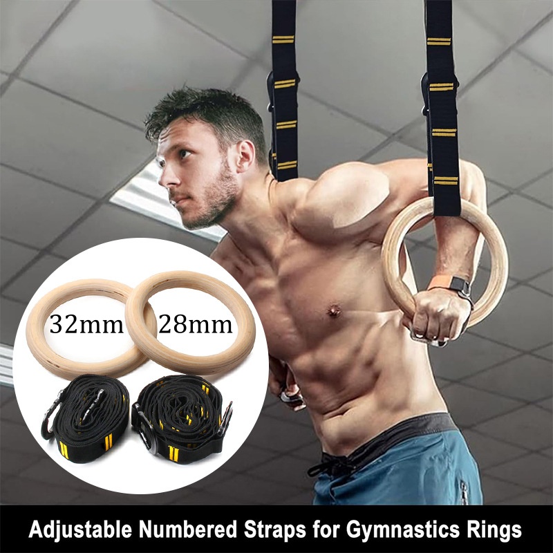 28mm 32mm プルアップ体操リング 吊り下げ式滑り止め - Sports Equipment List のレビューと価格