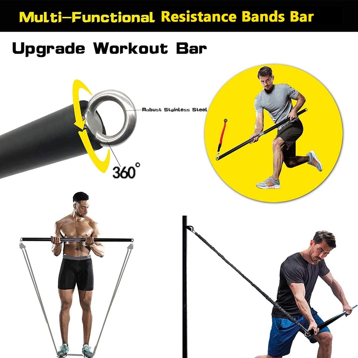150ポンド フィットネス戦利品抵抗弾性バンドワークアウト  - Sports Equipment Supplies のレビューと価格
